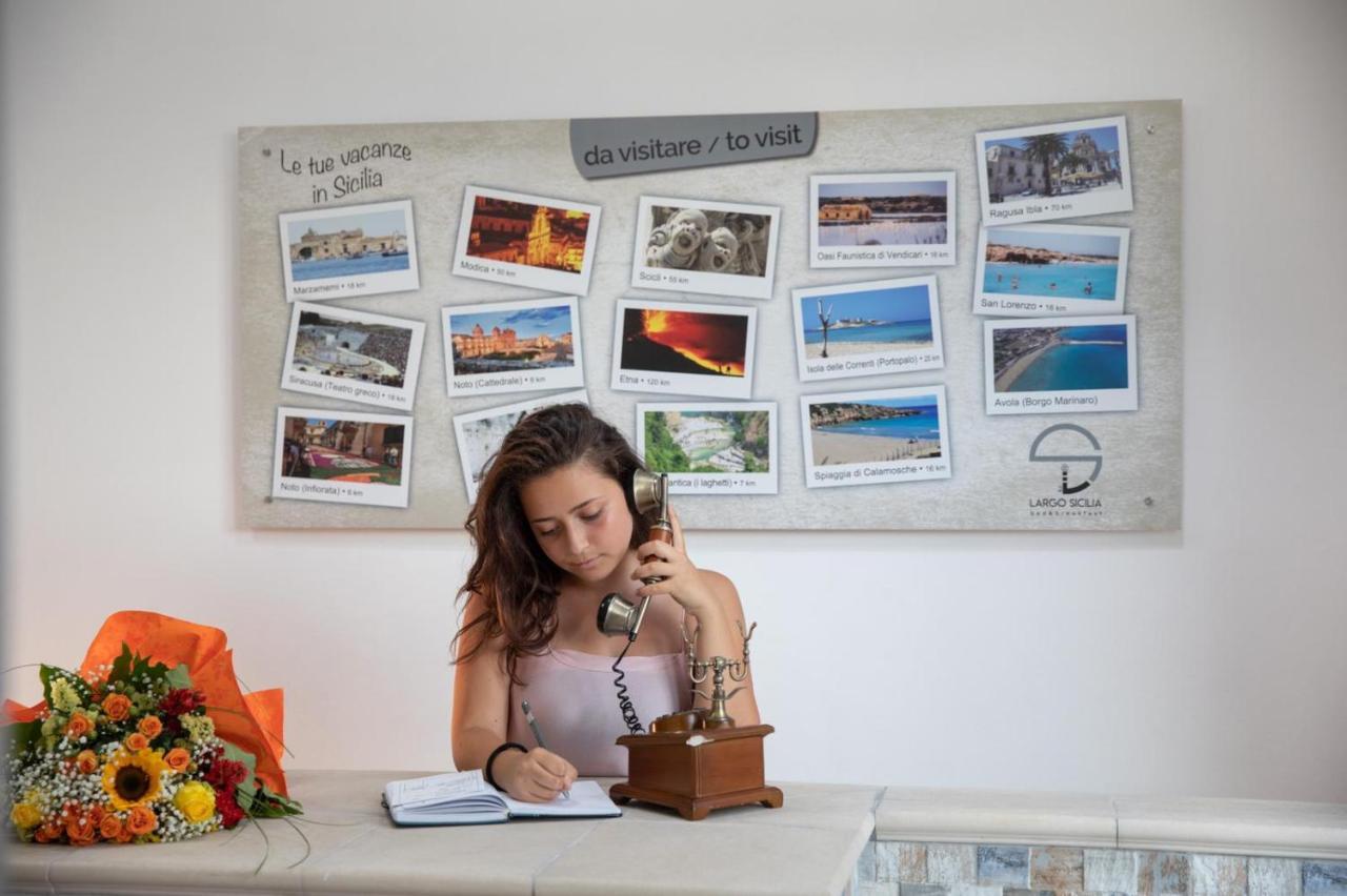 Largo Sicilia B&B Авола Экстерьер фото